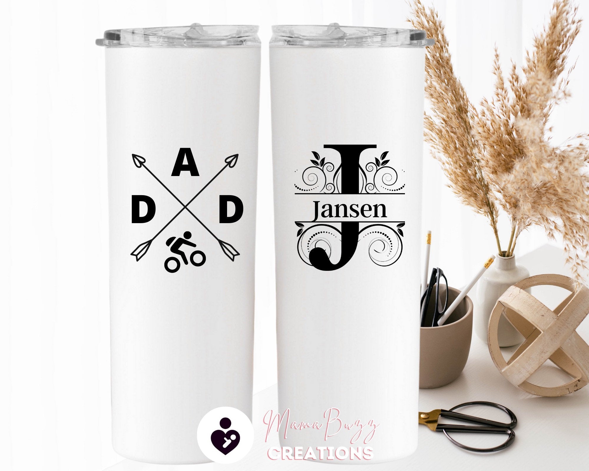 Papa Bear,Custom Tumbler,Gifts for Dad, Father’s Day, Gifts for Him, Birthday Gift, Father’s Day Gift, Anniversary Gifts,Dad Gifts - MamaBuzz Creations