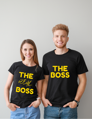 "The Real Boss" Ladies Tee - MamaBuzz Creations