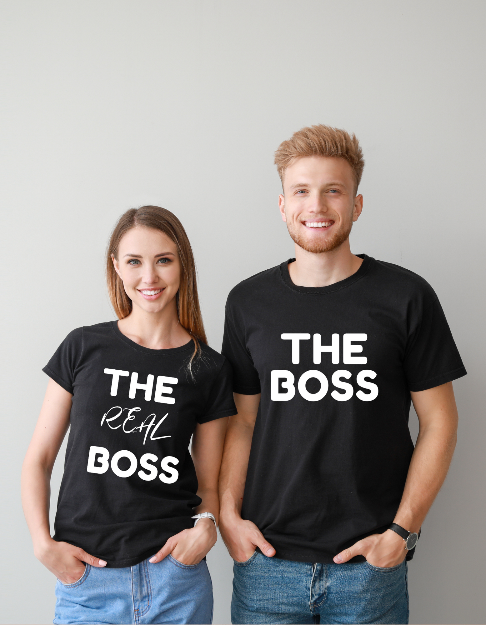 "The Real Boss" Ladies Tee - MamaBuzz Creations