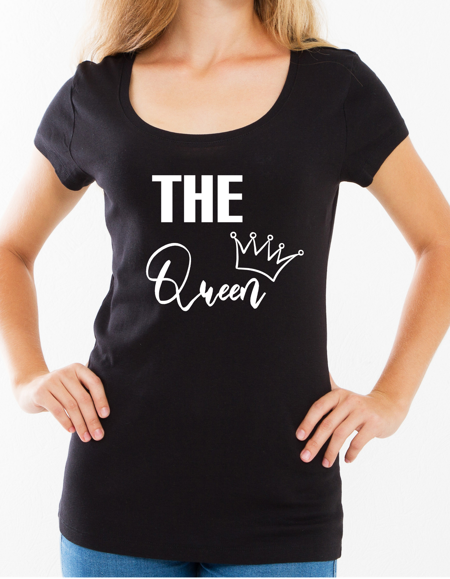 "The Queen" Ladies Tee - MamaBuzz Creations