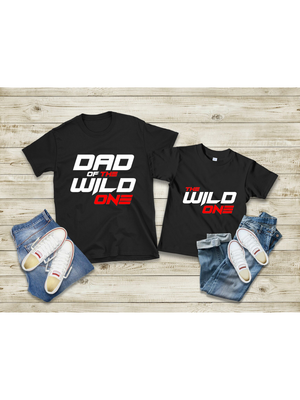 "Dad of the Wild One" Men's Tee - MamaBuzz Creations