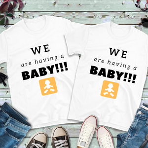 "We Are Having A Baby" Men's Tee - MamaBuzz Creations