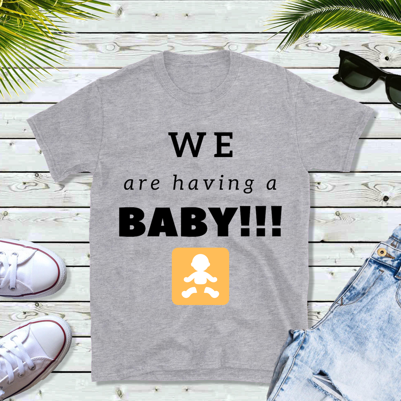 "We Are Having A Baby" Men's Tee - MamaBuzz Creations