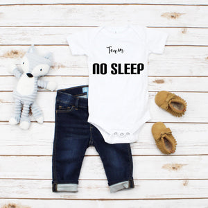 Father and Son Matching Shirts, Father Daughter Matching, Team No Sleep Dad and Baby Tee,Father Son Matching Shirts, Matching Family Shirt - MamaBuzz Creations