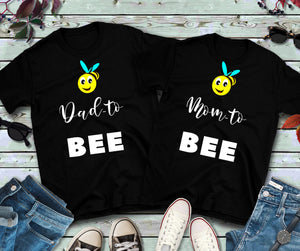 Funny Couple Shirts, Couple Shirts, Valentines Gifts For Him, Matching Shirts For Couples, Best Couple Shirts, Dad and Mom to Bee Shirts - MamaBuzz Creations