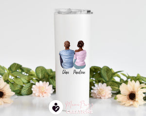 Perfect Love,Gift Idea,Custom Tumbler,Personalized Tumbler Cup,Insulated Tumbler,Custom Tumbler With Straw,Personalized 20 Oz Steel Tumbler - MamaBuzz Creations