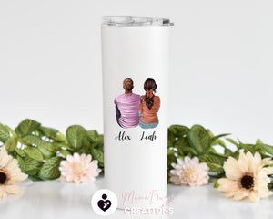 Couples Gift,Custom Tumbler,Gift Idea,Personalized Tumbler Cup,Insulated Tumbler,Custom Tumbler With Straw,Personalized 20 Oz Steel Tumbler - MamaBuzz Creations