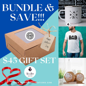 Father’s Day Gift Box,Camping Mug,Dad Shirt,Bundle & Save ,Gift Box, Gifts for Him, Birthday Gift, Father’s Day Gift,Anniversary Gifts, Dad Gift Ideas - MamaBuzz Creations