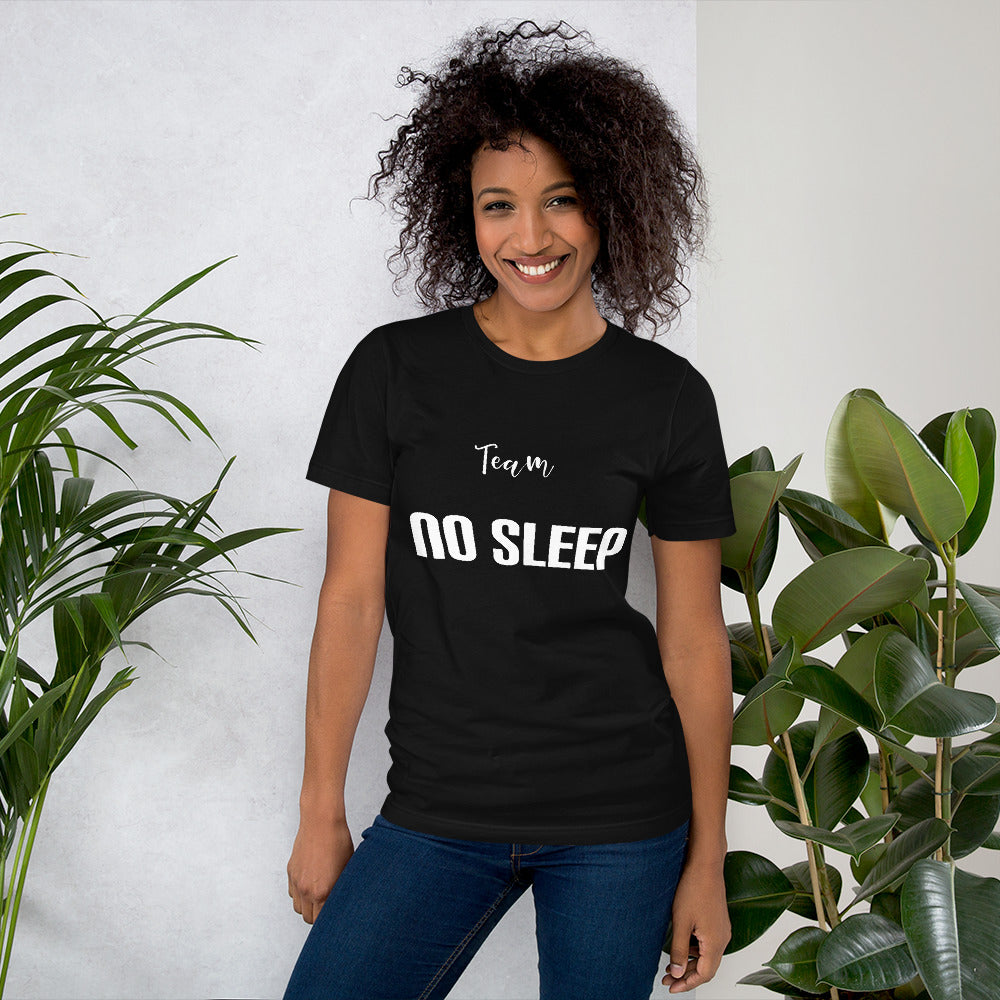 "Team No Sleep" Ladies Tee - MamaBuzz Creations