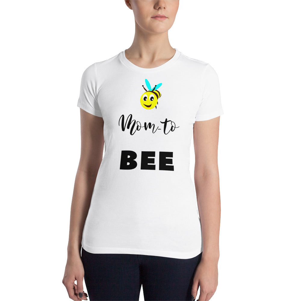 "Mom to Bee" Ladies Tee - MamaBuzz Creations